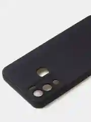 Черный чехол для Infinix Hot 12i матовый, с дополнительной защитой камеры