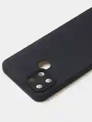 Черный чехол для Infinix Smart 6, матовый, с дополнительной защитой камеры