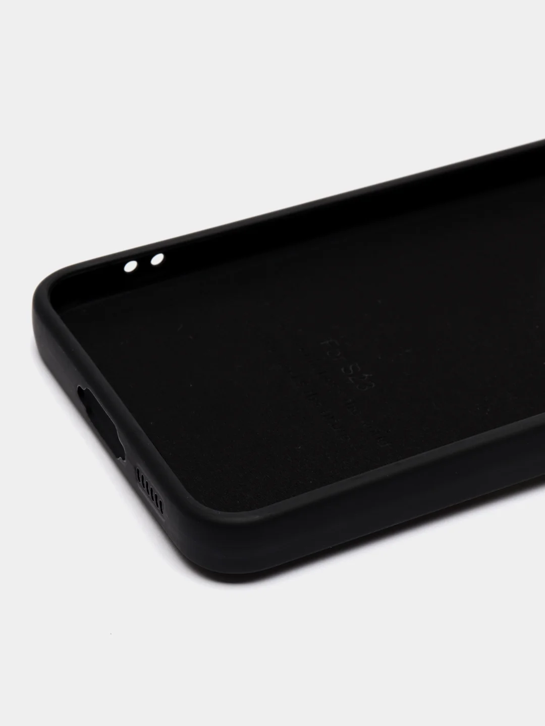 Карамельный чехол на Samsung Galaxy S23 (Самсунг Галакси С23) плотный, с рисунком и мягким подкладом