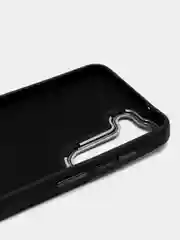 Пурпурный чехол на Samsung Galaxy S23 (Самсунг Галакси С23) плотный, с рисунком и мягким подкладом