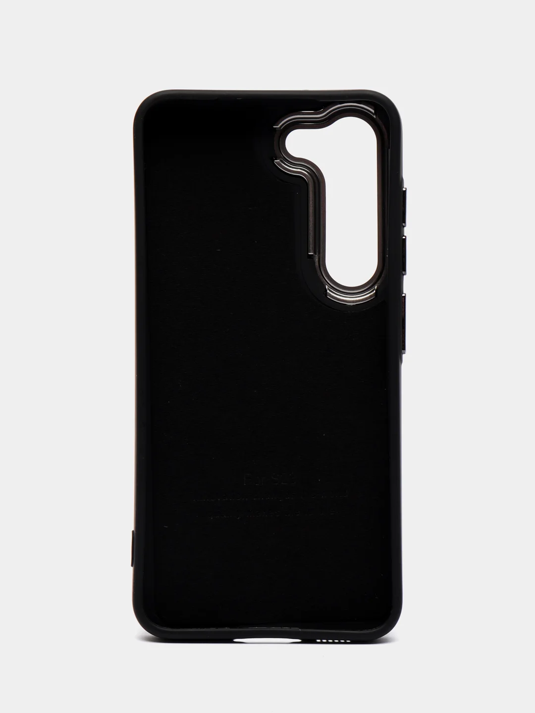 Пурпурный чехол на Samsung Galaxy S23 (Самсунг Галакси С23) плотный, с рисунком и мягким подкладом
