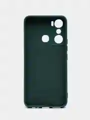 Зеленый чехол силиконовый для Infinix Hot 20i / Инфиникс Хот 20Ай Silicone Cover
