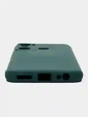 Зеленый чехол силиконовый для Infinix Hot 20i / Инфиникс Хот 20Ай Silicone Cover