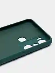 Зеленый чехол силиконовый для Infinix Hot 20i / Инфиникс Хот 20Ай Silicone Cover
