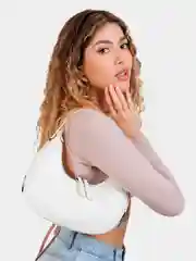 Белый сумка женская "Луна"
