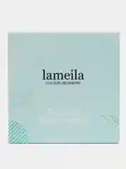 Белый пудра для лица матирующая Lameila