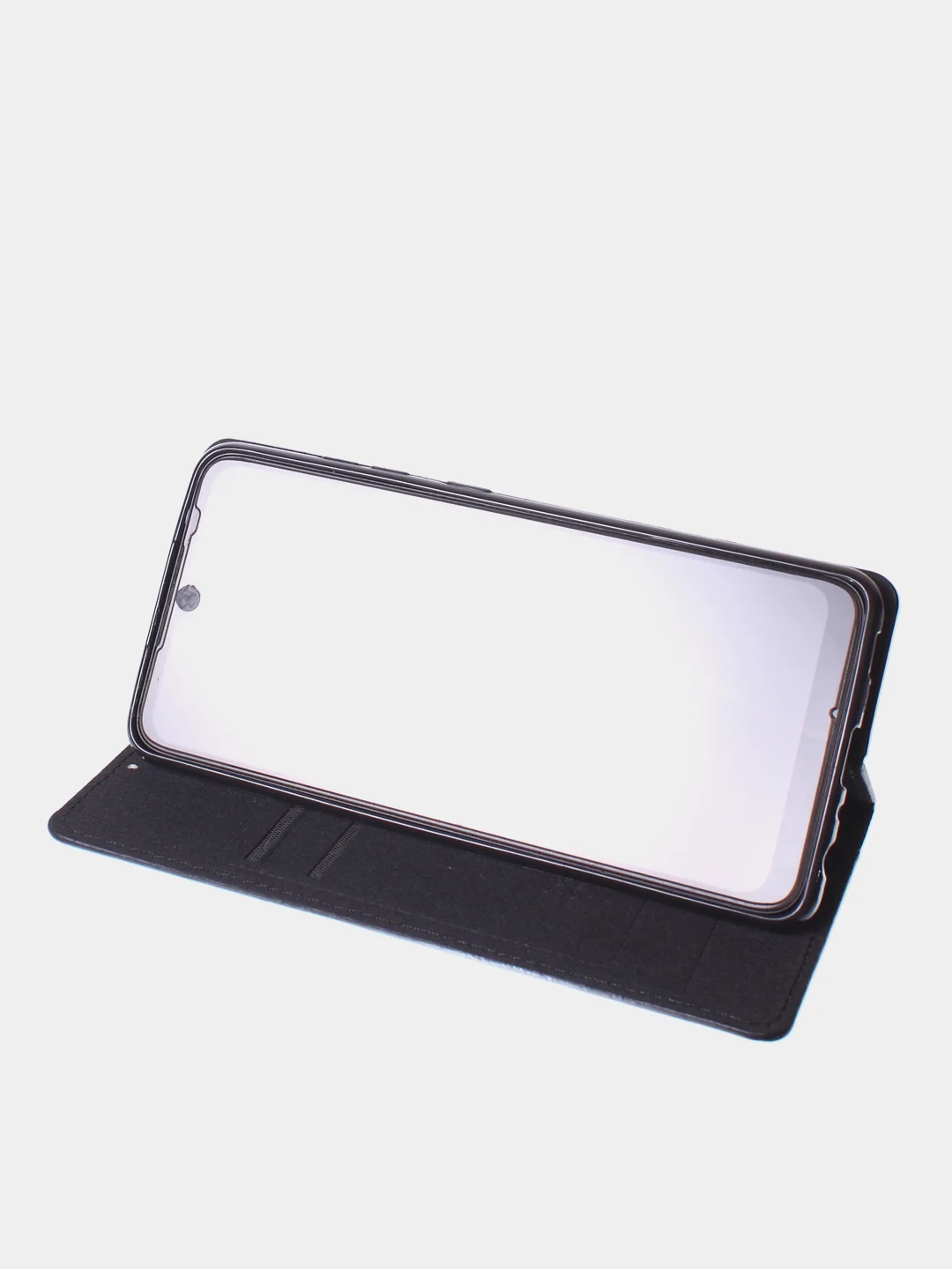 Черный чехол-книжка для Redmi 10C, Poco C40, из нубука, Super Creative
