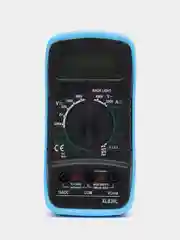 Синий цифровой мультиметр (тестер) XL830L с функцией прозвонки и подсветкой экрана