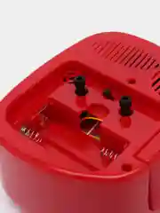 Будильник Sakura SA-8530R, красный, кварцевый