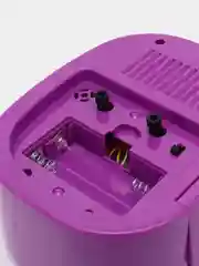 Будильник Sakura SA-8529V фиолетовый, кварцевый