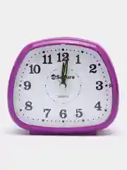 Будильник Sakura SA-8530V, фиолетовый, кварцевый