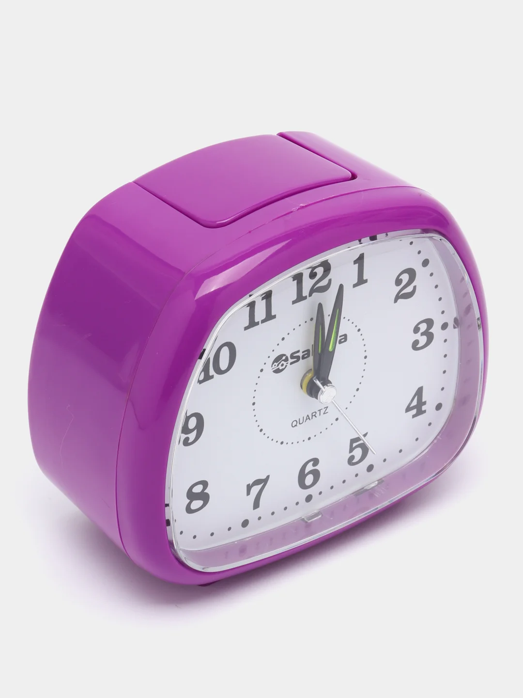 Будильник Sakura SA-8530V, фиолетовый, кварцевый