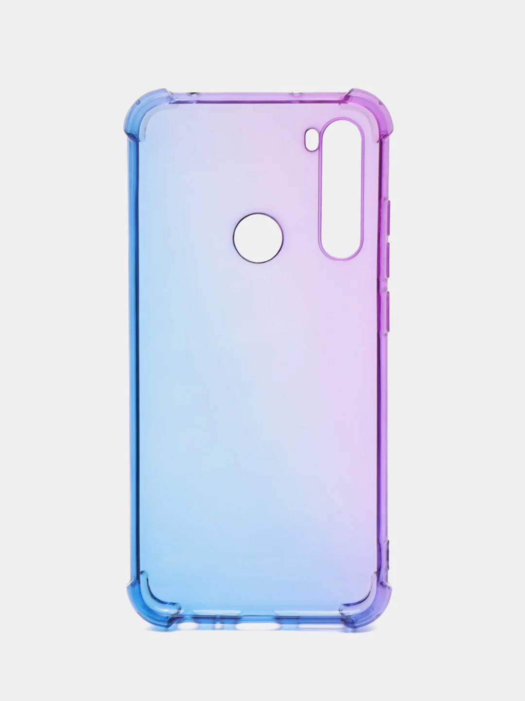 Фиолетовый чехол градиентный Xiaomi Redmi Note 8/8T/9/9T/9A/7/7A/8A/10/11/9C/10C Pro/K40