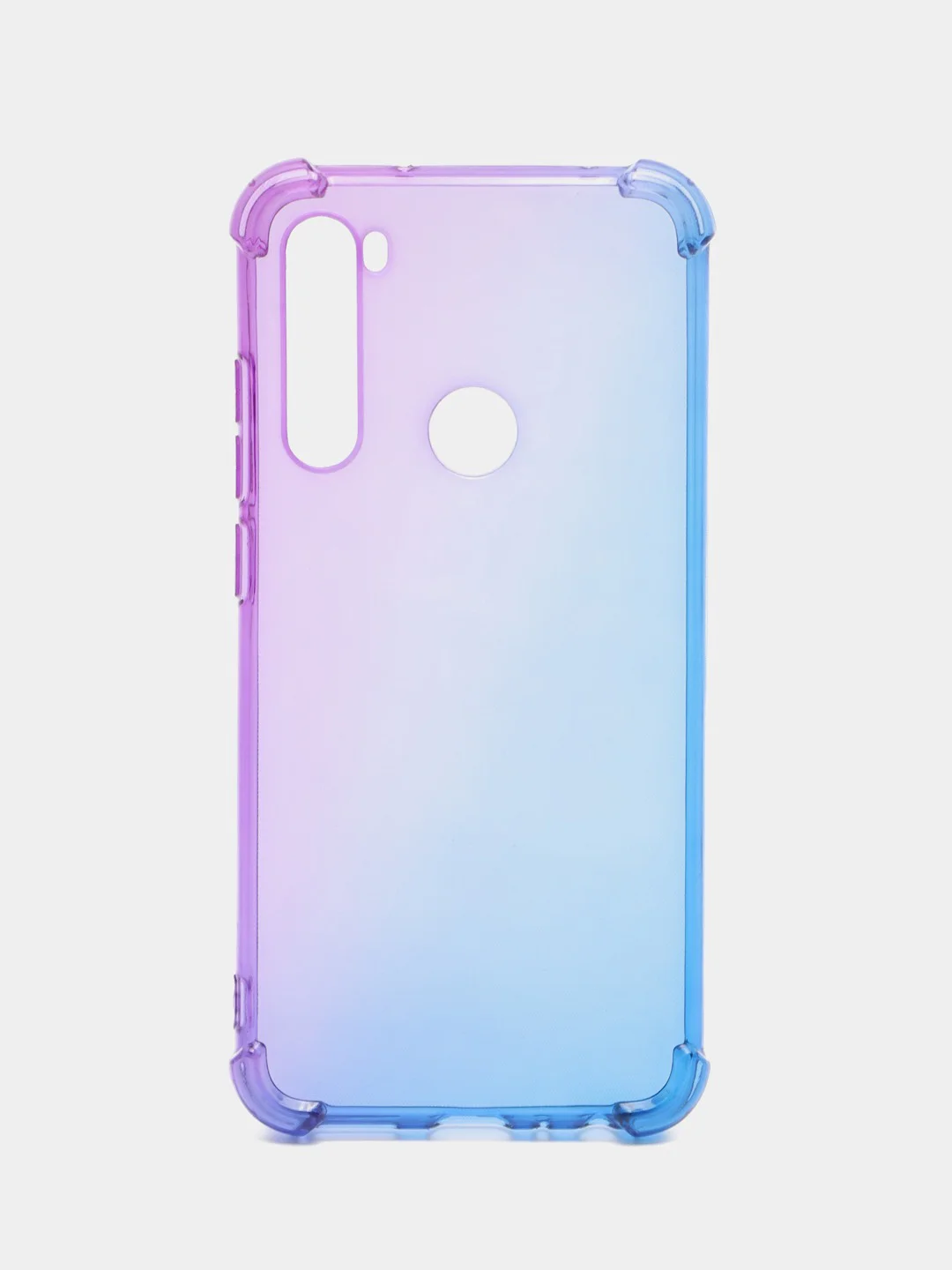 Фиолетовый чехол градиентный Xiaomi Redmi Note 8/8T/9/9T/9A/7/7A/8A/10/11/9C/10C Pro/K40