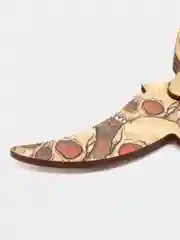Бронзовый нож деревянный "керамбит двойной" / игрушечное оружие кс го