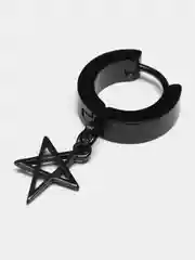 Черный серьги STAR K-POP