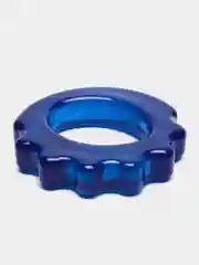 Фиолетовый эспандер кистевой, круглый с рельефом, 20-30 кг