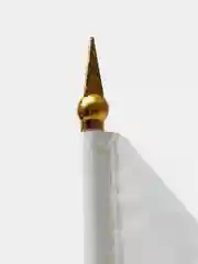 Флаг России РФ триколор настольный 14х21 см, с гербом Рф, Brauberg/STAFF