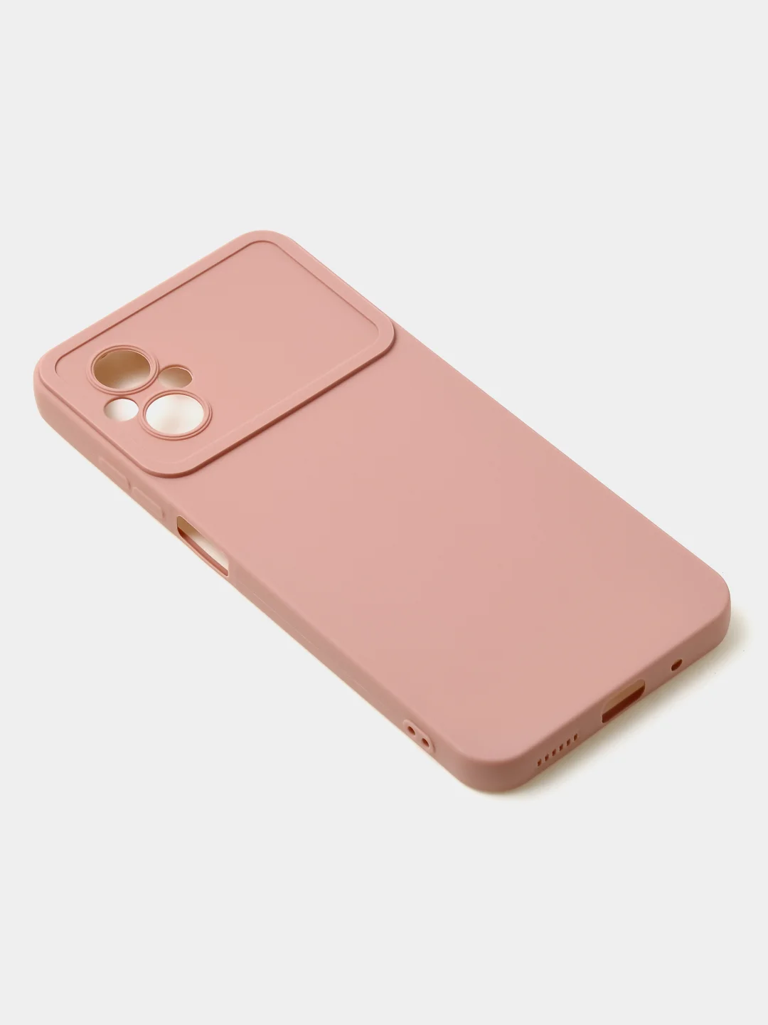 Пудровый чехол для Poco M4 (5G) / Poco M5 (4G) матовый, с дополнительной защитой камеры
