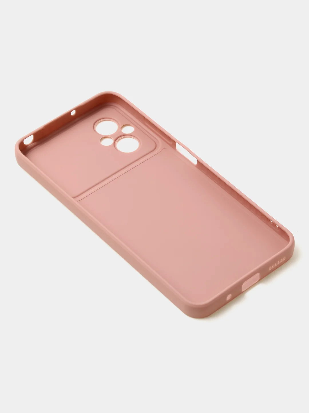 Пудровый чехол для Poco M4 (5G) / Poco M5 (4G) матовый, с дополнительной защитой камеры