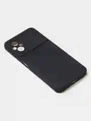 Черный чехол для Poco M4 (5G) / Poco M5 (4G) матовый, с дополнительной защитой камеры