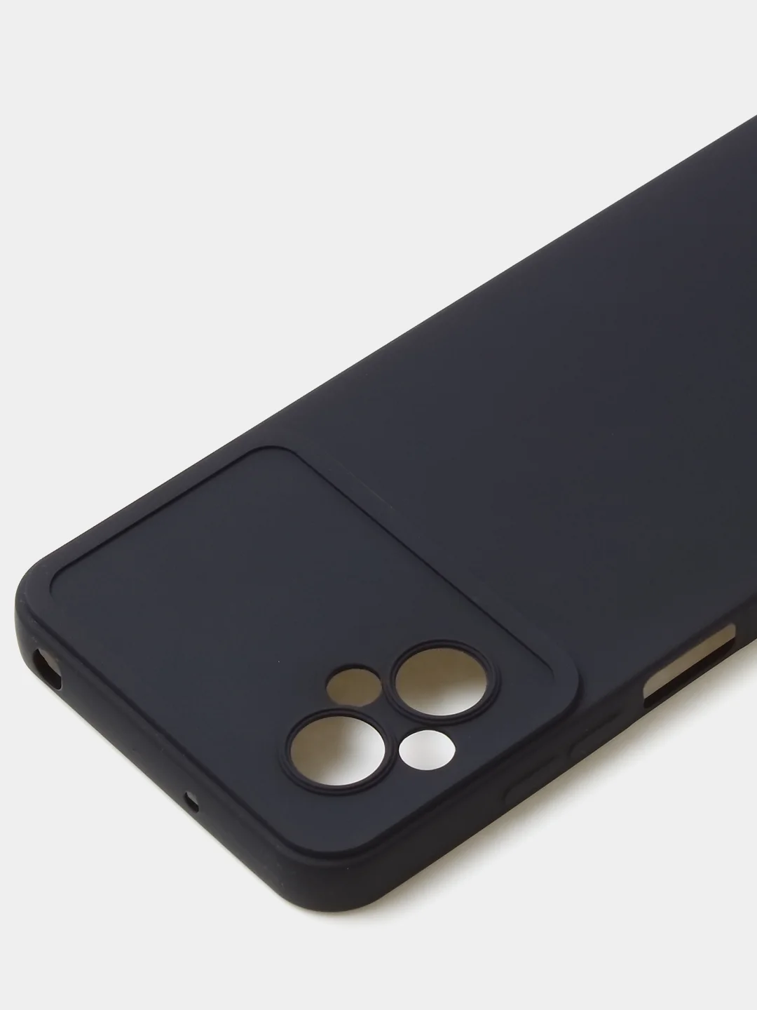 Черный чехол для Poco M4 (5G) / Poco M5 (4G) матовый, с дополнительной защитой камеры