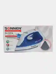 Утюг Sonnen Si-237a, 1800 Вт, антипригарное покрытие, синий/белый, 453504