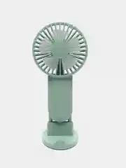 Бирюзовый ручной, настольный мини вентилятор USB