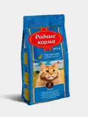 Корм сухой для взрослых стерилизованных кошек Родные Корма, 30/14, 2,045 кг)