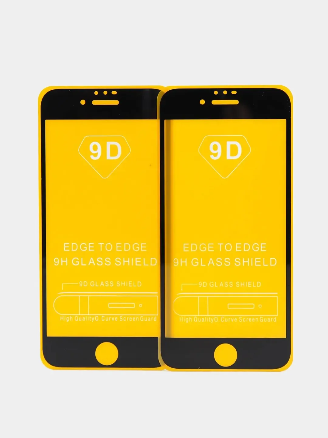 Черный защитное стекло для iPhone SE 2020 / iPhone 6 / iPhone 7 / iPhone 8 ( Айфон 7 / 8 / СЕ )