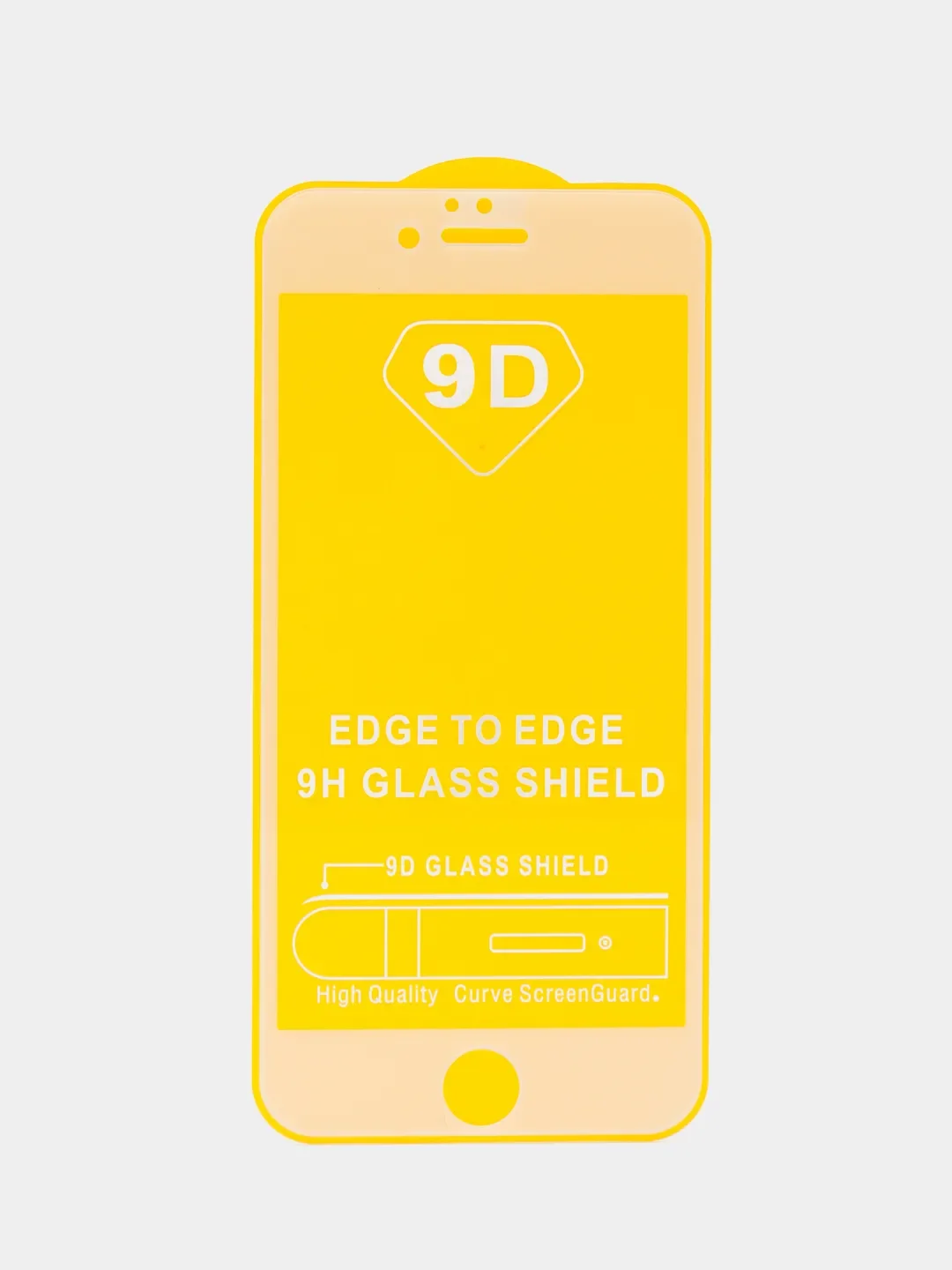 Белый защитное стекло для iPhone SE 2020 / iPhone 6 / iPhone 7 / iPhone 8 ( Айфон 7 / 8 / СЕ )