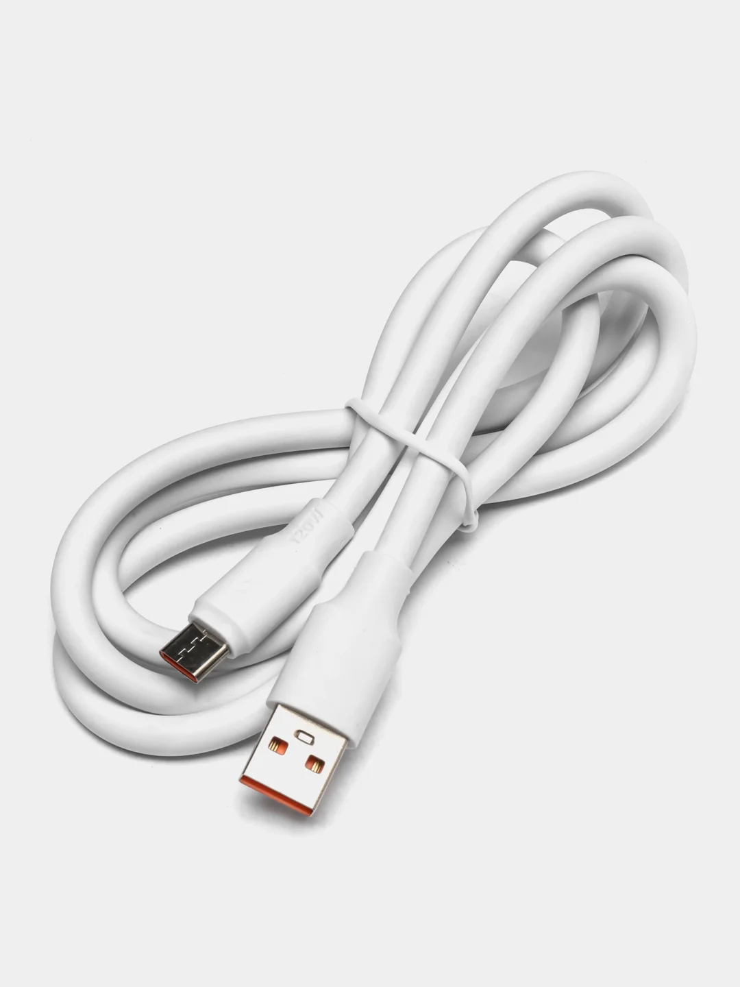 Кабель USB на Type-C "GFPower X28T", 1 метр, до 120Вт, ПВХ, Android
