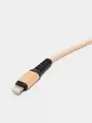 Золотой кабель USB- 8-pin GFPoWeR 02L, 1 м, 2.4A, нейлон (Lightning)
