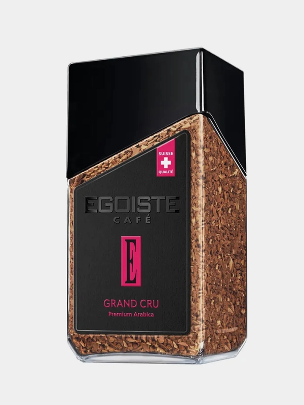 Кофе Egoiste Grand Cru сублимированный молотый в растворимом, 95г