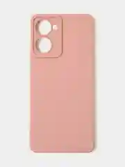 Пудровый чехол для Realme 10 (4G) матовый, с дополнительной защитой камеры