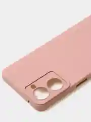 Пудровый чехол для Realme 10 (4G) матовый, с дополнительной защитой камеры