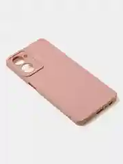 Пудровый чехол для Realme 10 (4G) матовый, с дополнительной защитой камеры