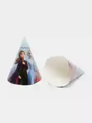 Серый бумажная посуда для праздника "Холодное сердце II" Эльза, Анна, колпаки