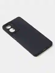 Черный чехол для Realme 10 (4G) матовый, с дополнительной защитой камеры