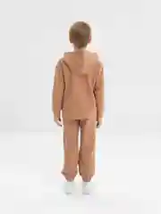 Коричневый спортивный костюм без флиса,брюки,худи/подросткам/унисекс/оверсайз
