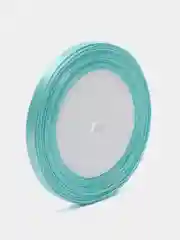 Бирюзовый лента атласная, 6 мм