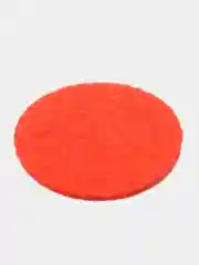 Белый фетровые кружочки