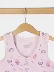 Конфетный комплект нижнего белья для девочек, майка и трусы