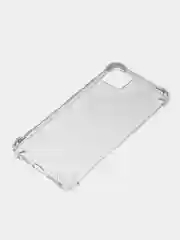 Прозрачный чехол Google Pixel 4XL, прозрачный, силиконовый