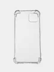 Прозрачный чехол Google Pixel 4XL, прозрачный, силиконовый