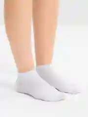 Белый носки женские короткие однотонные Amigobs