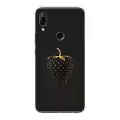 Разноцветный чехол на Huawei P Smart Z/Honor 9X / Хонор 9Х прозрачный, с рисунком, защита камеры
