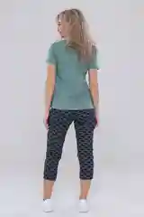 Оливковый комплект с бриджами DIANIDA