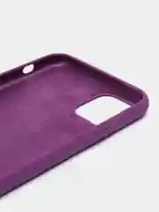 Аметистовый чехол силиконовый на iPhone XS Max, 11 Pro, 11 Pro Max, 12 Mini, 12 Pro Max, 13 Mini