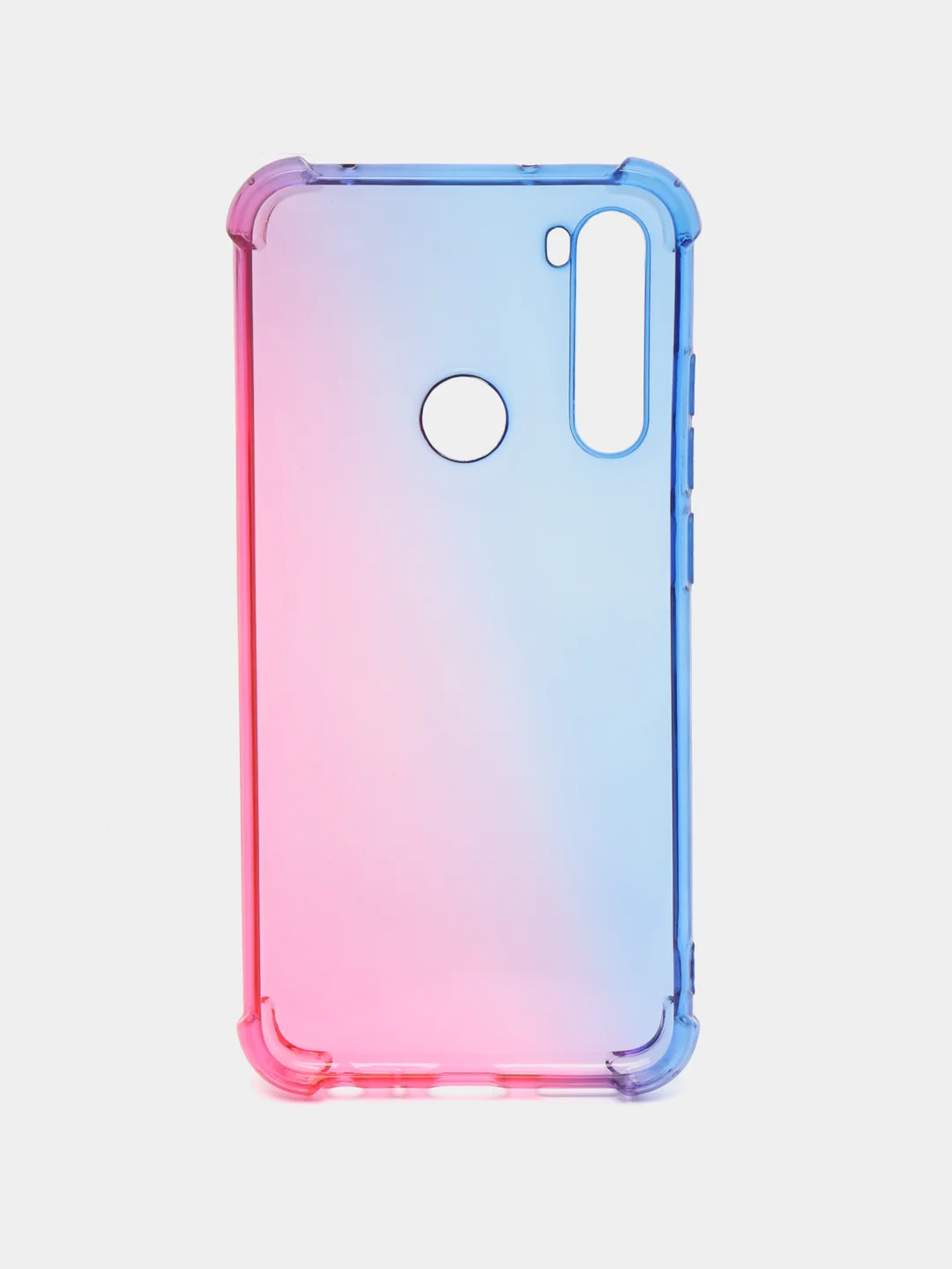 Голубой чехол градиентный Xiaomi Redmi Note 8/8T/9/9T/9A/7/7A/8A/10/11/9C/10C Pro/K40